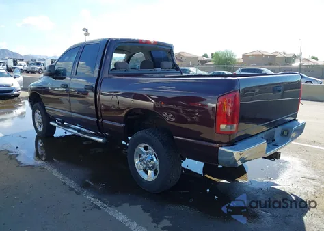 2005 Dodge Ram 2500 Slt/Laramie z USA, uszkodzony, nr VIN 3D7KS28C85G745097